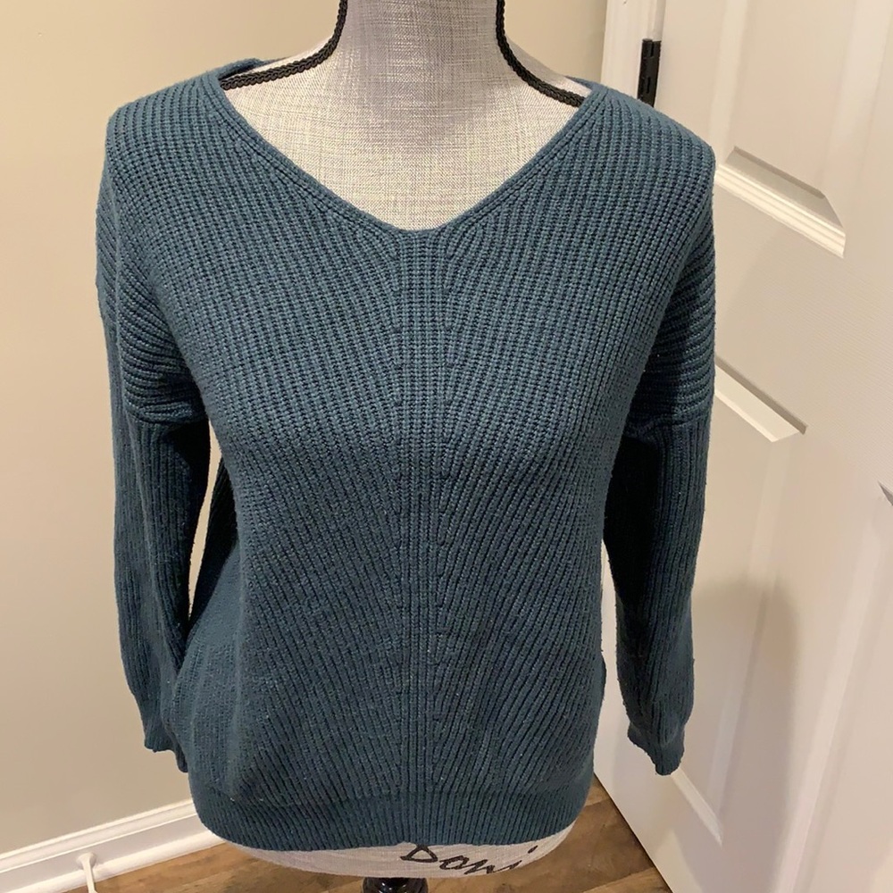 Green Knit Sweater